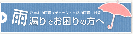 雨漏りでお困りの方へ