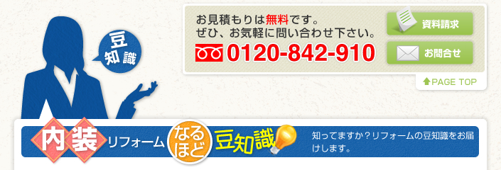 内装なるほど豆知識